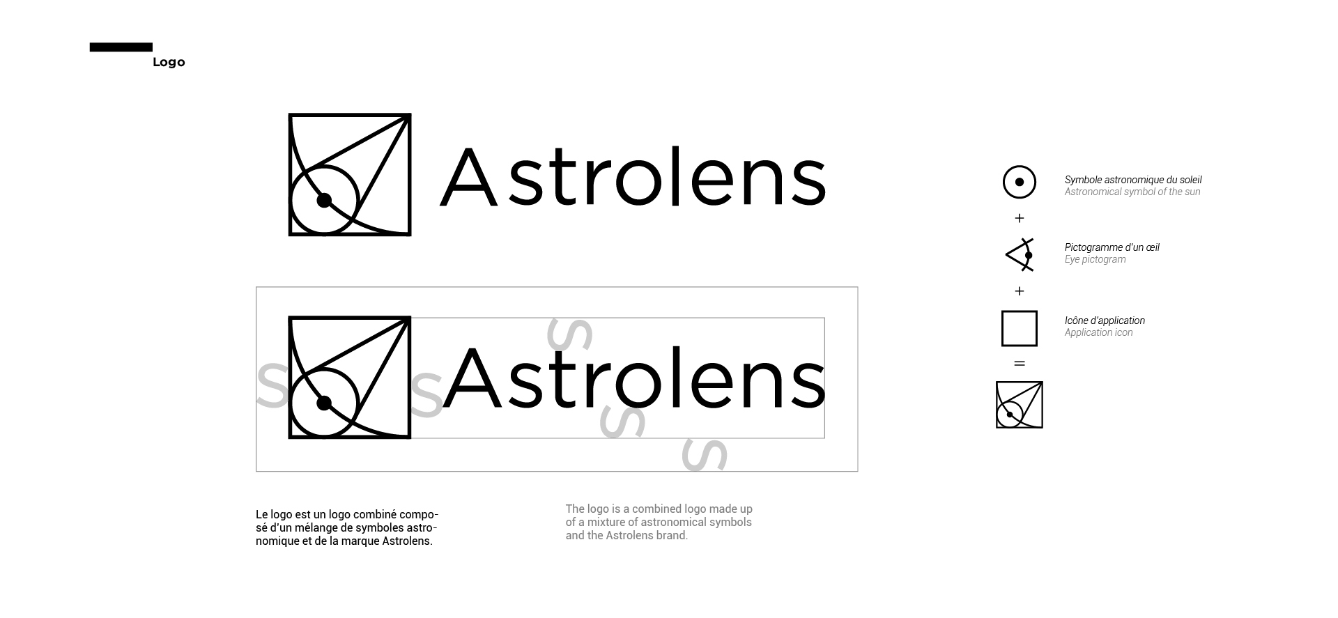 Logo final d'Astrolens