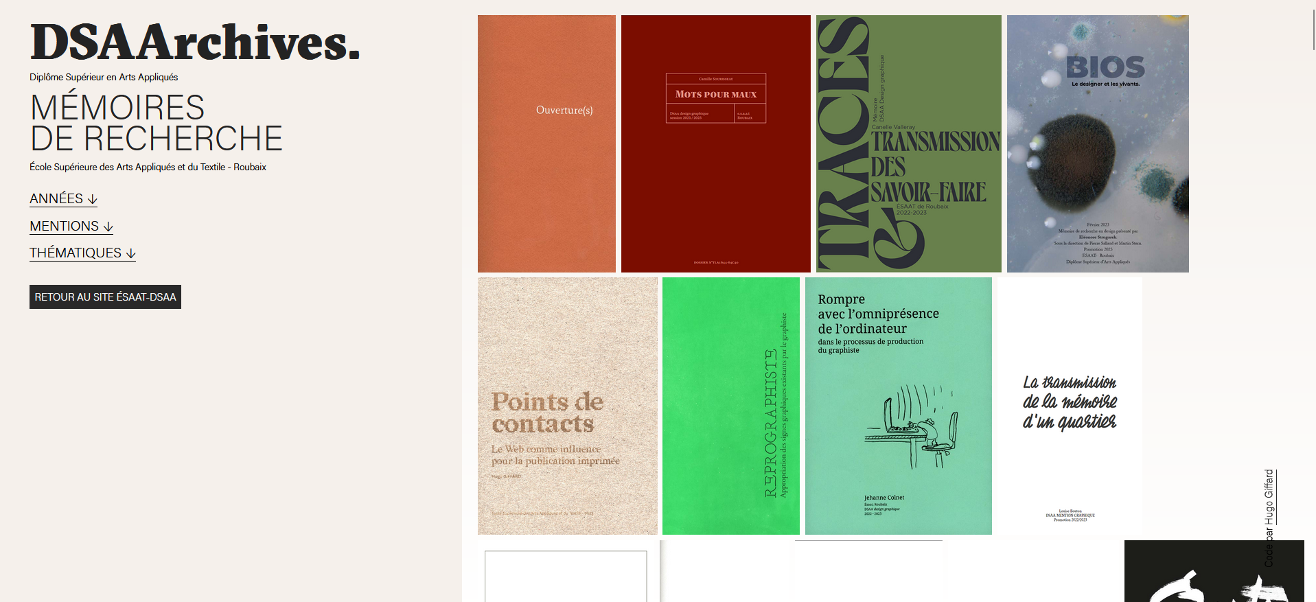 Site DSAArchives