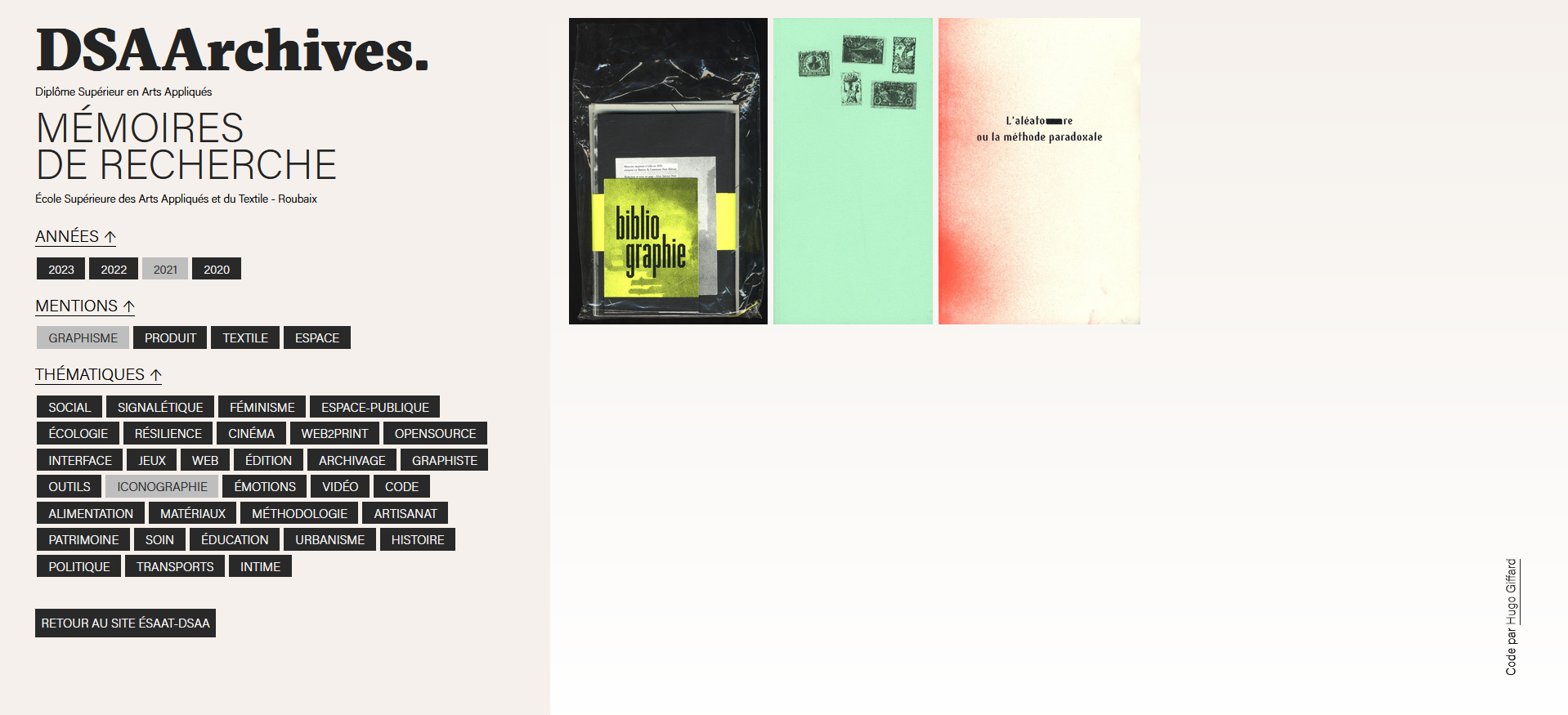 Site DSAArchives